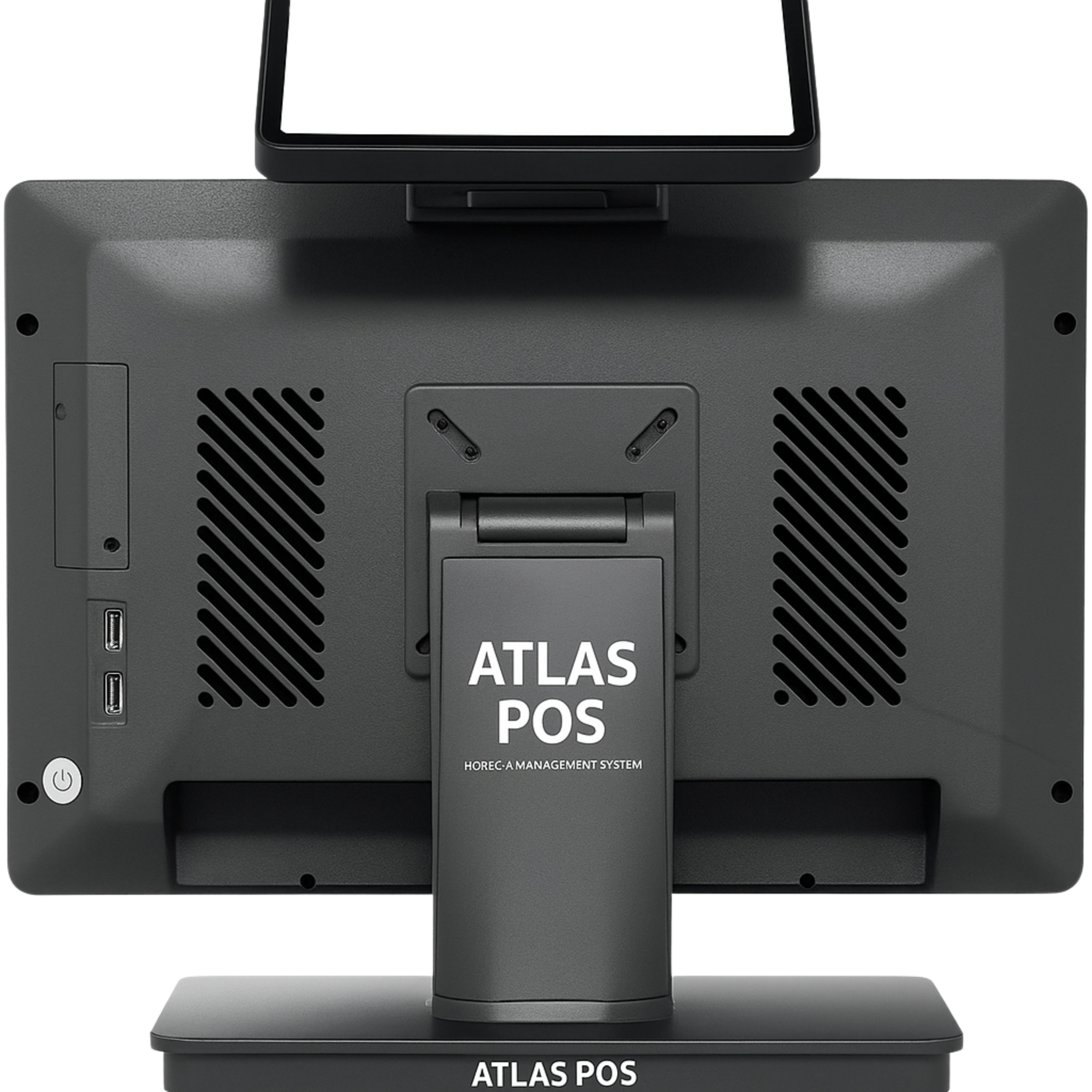 Achterzijde van Atlas POS terminal